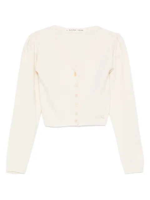 A Tentative Atelier cropped cardigan Neutrals A2526860