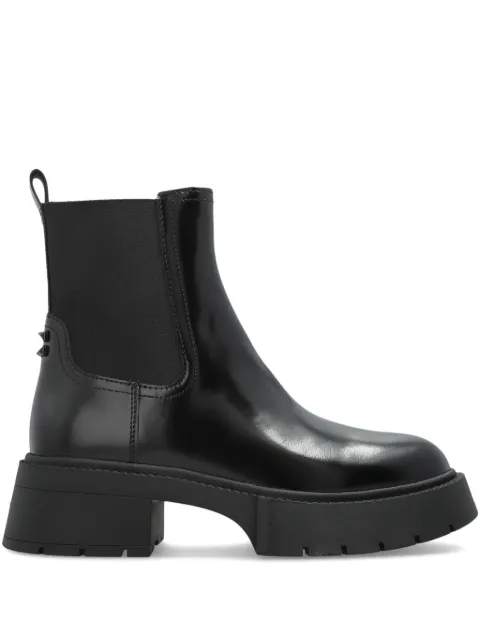 Coach lug-sole leather chelsea boots Black CCH90