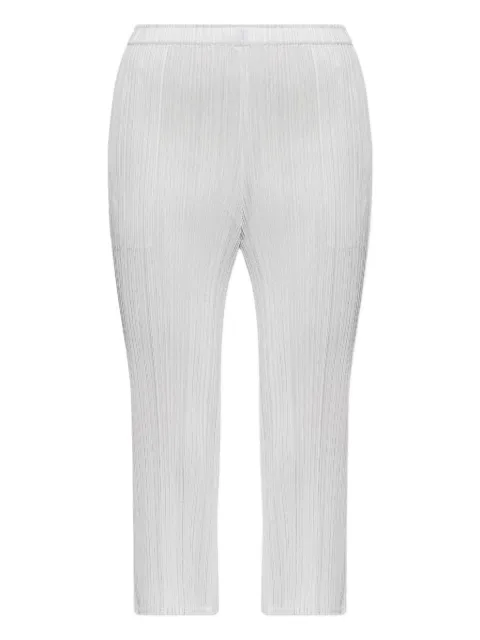 Pleats Please Issey Miyake pleated trousers Grey PP58JF110