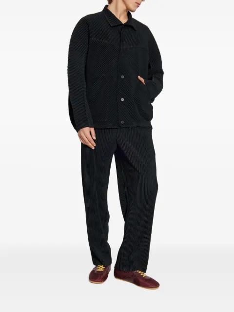 Homme Plissé Issey Miyake pleated trousers Black HP58JF0940