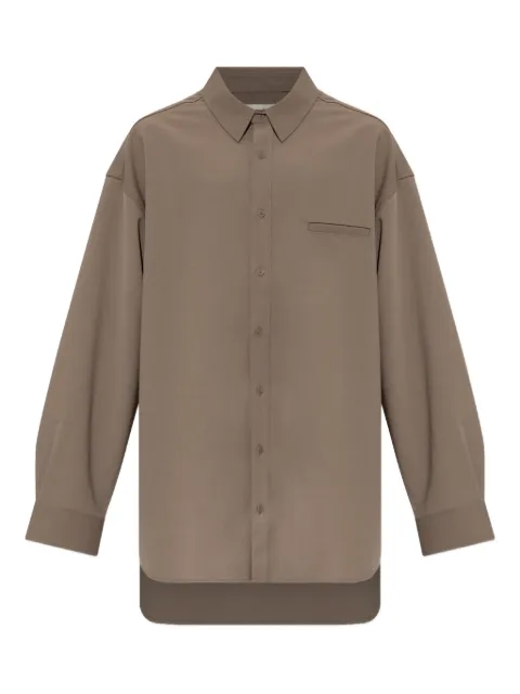 ENTIRE STUDIOS chest-pocket shirt Brown UNU2513001