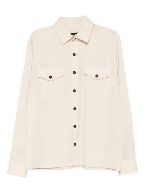 NotRainProof flap-pocket shirt Neutrals 25T022E357NRP70