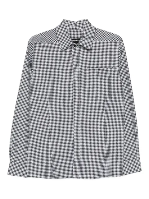 NotRainProof gingham-checked shirt Blue 25T800418NRP91