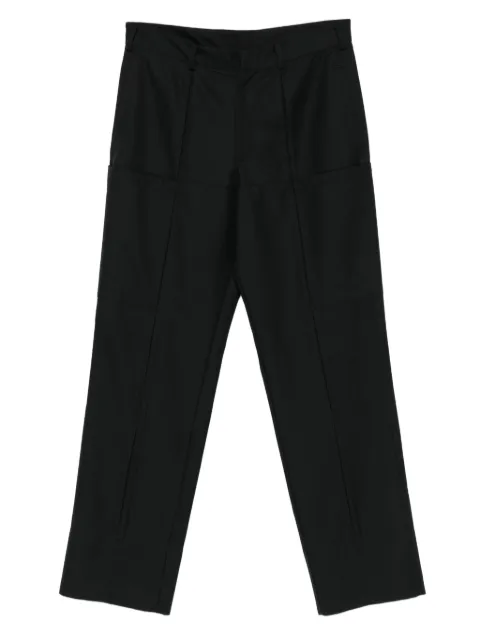NotRainProof pressed-crease trousers Black 25B801382400RJNRP99