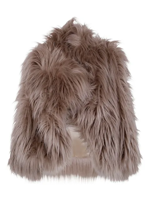 BB Couture open-front jacket Brown ICEJACKET