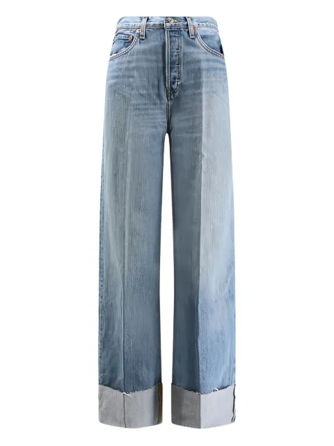 RE/DONE cuffed jeans Blue 14803WHRWDCF