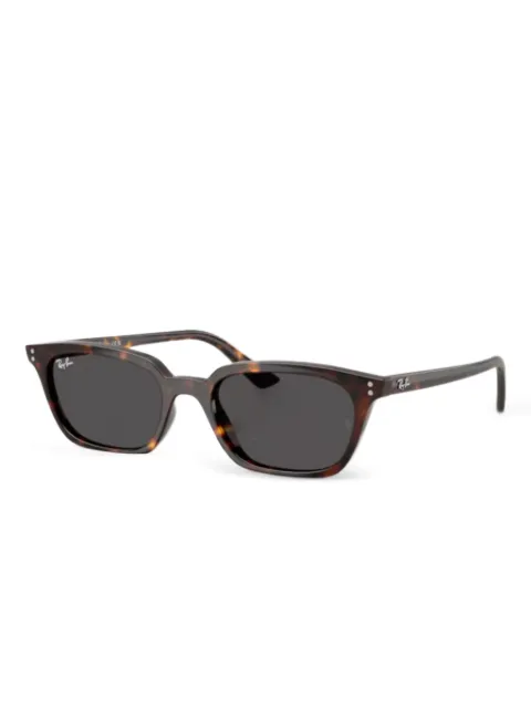 Ray-Ban Zaya rectangle-frame sunglasses Brown RB4456