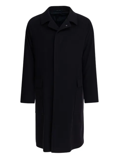 Tagliatore wool-blend single-breasted coat Black LOYDSST350001B5054