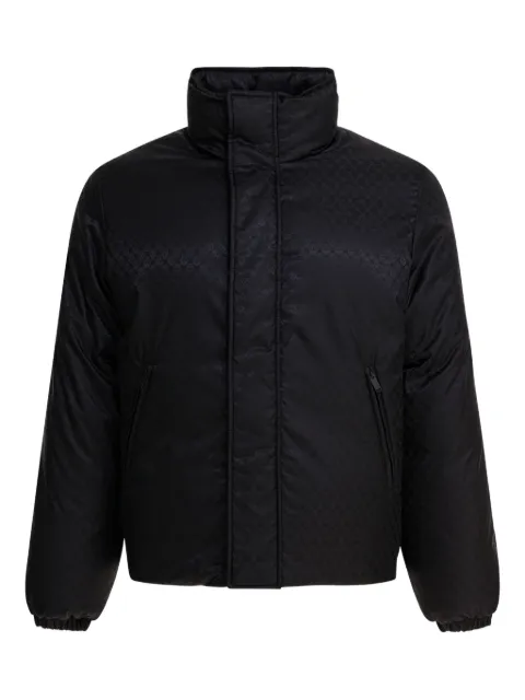 Alexander McQueen zip-up padded jacket Black 843522QRACA