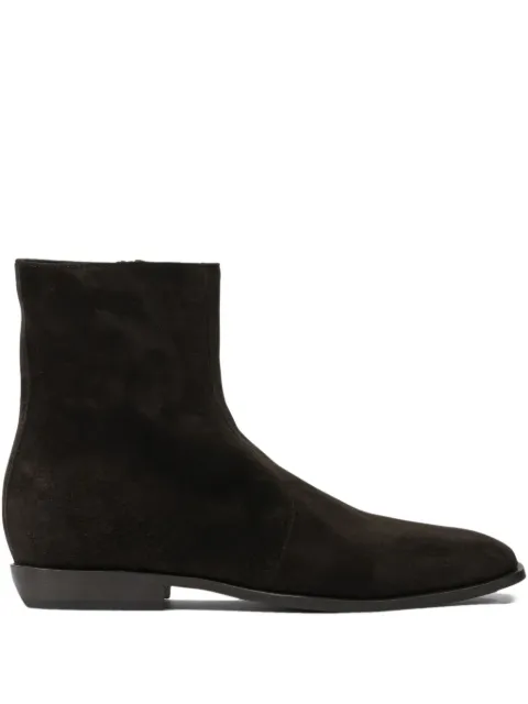 Henderson Baracco Sienna zip ankle boots Brown SIENNA106DCACHEMIREEBANO