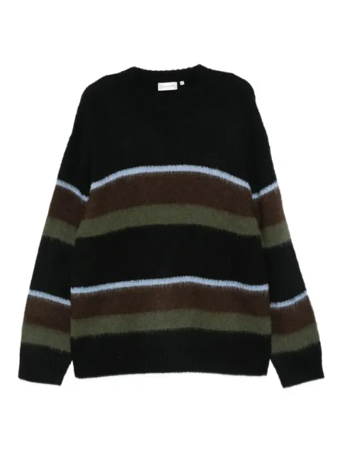 Carhartt WIP Merton striped jumper Black I035390