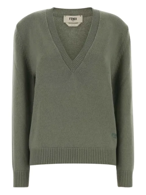 FENDI cashmere sweater Green FZXD89AYLS