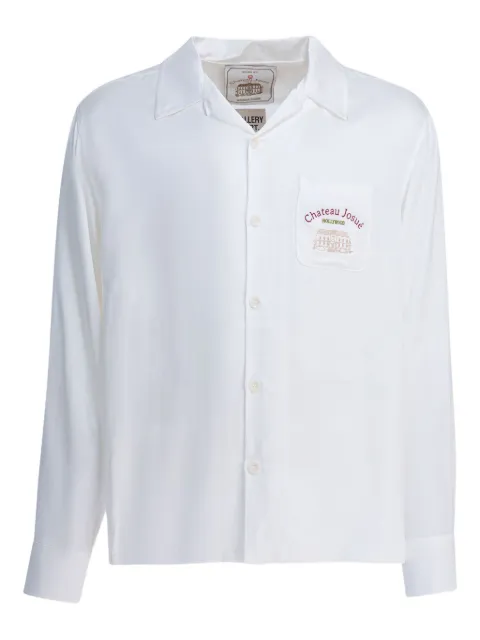 GALLERY DEPT. Omar embroidered shirt White OS60032WHITE