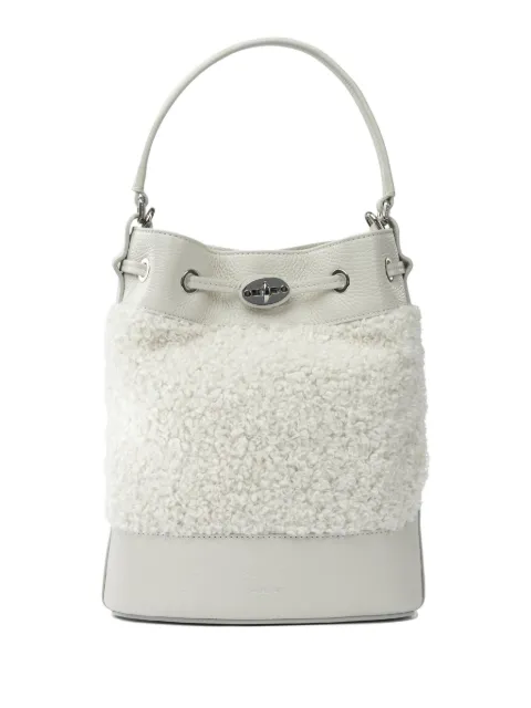 Zanellato panelled leather tote bag White 0689801110000
