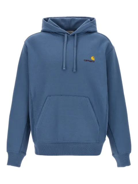 Carhartt WIP American Script hoodie Blue I028279