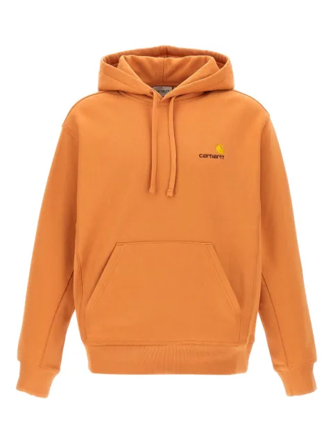 Carhartt WIP American Script hoodie Orange I0282792ZYXX