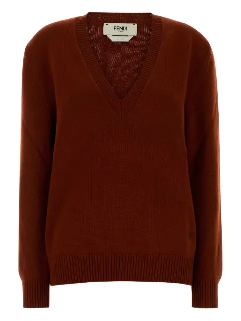 FENDI cashmere sweater Brown FZXD89AYLS