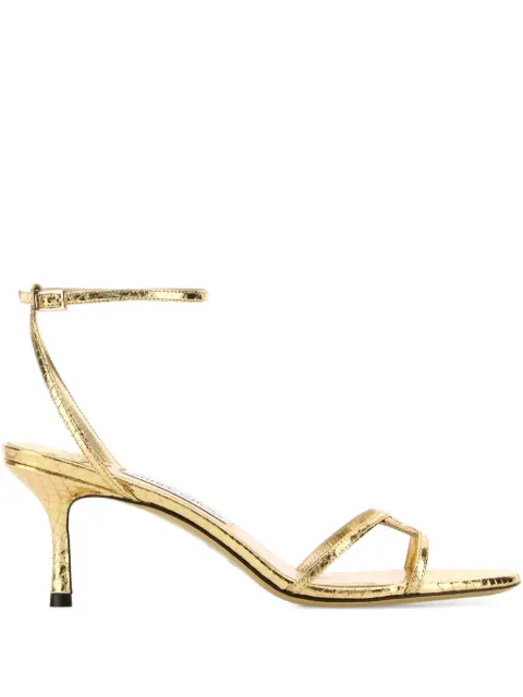 Jimmy Choo 65mm Leo sandals Gold 1998LEO65WAP
