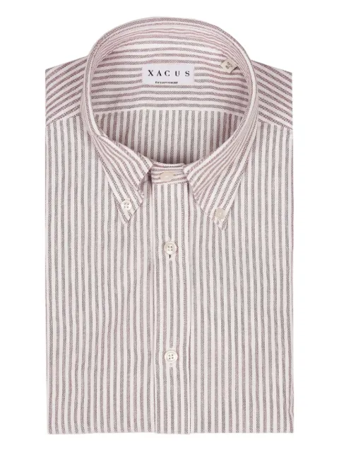 Xacus button-fastening shirt White 868ML91227