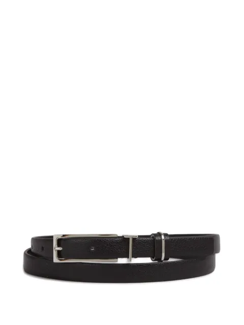 TOM FORD leather buckle belt Black TB317LGO033S