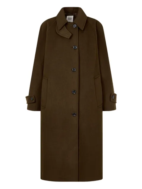TOMBOY single-breasted coat Brown 9105411172