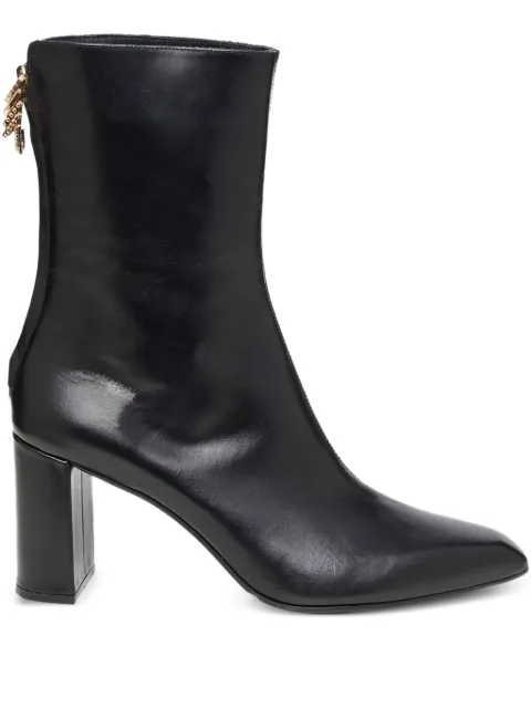 Dorothee Schumacher 70mm block-heel charm ankle boots Black 50306