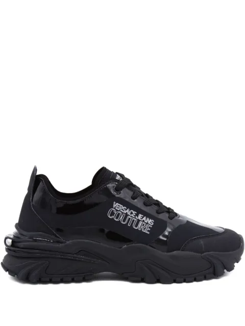 Versace Jeans Couture logo-print sneakers Black 79YA3SIBZSC91899