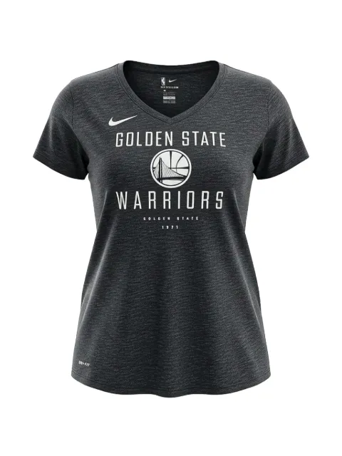 Nike NBA Golden State Warriors V-neck short-sleeve T-shirt Black 934331