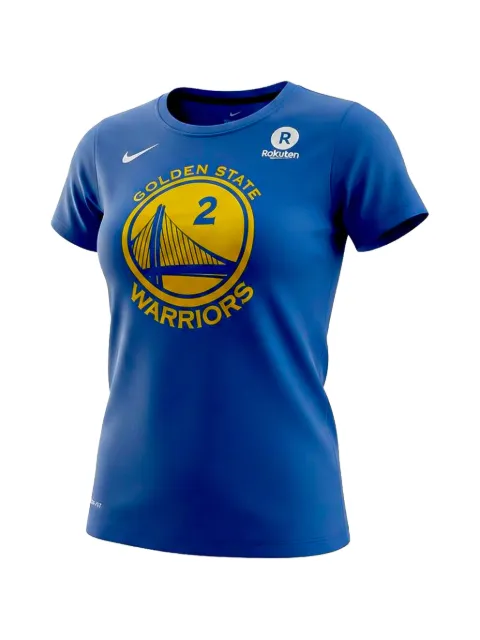 Nike x NBA Golden State Warriors Name & Number Bell T-Shirt Blue 871408