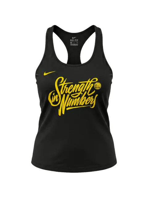 Nike NBA Warriors Playoffs Bound Team Mantra Dri-Fit tank top Black W52440