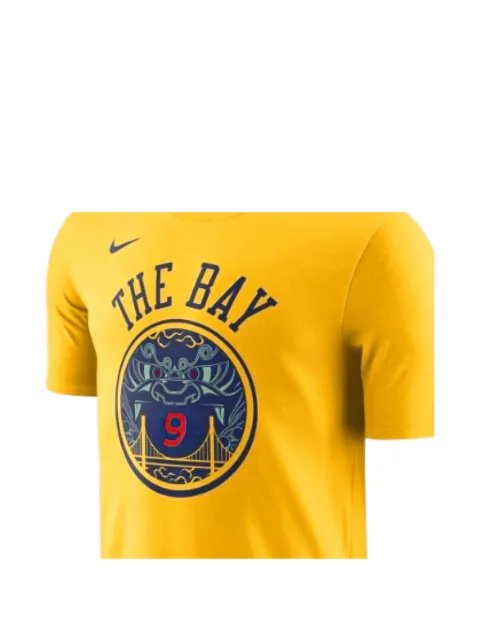Nike x NBA Golden State Warriors The Bay Iguodala T-shirt Yellow 00037712XGW5