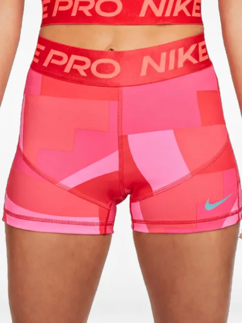Nike logo-detail elasticated-waistband shorts Pink FD0956