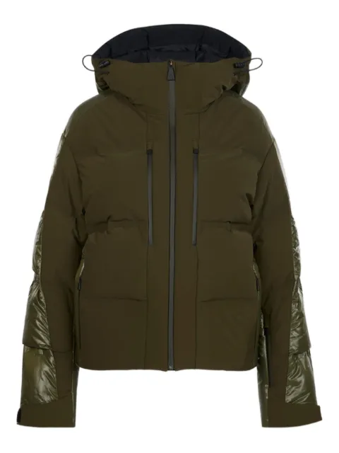 Aztech Mountain Super Nuke hooded panelled jacket Green AMW40064B