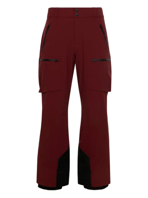 Aztech Mountain PYRAMID zip-pocket ski trousers Red AM400221B