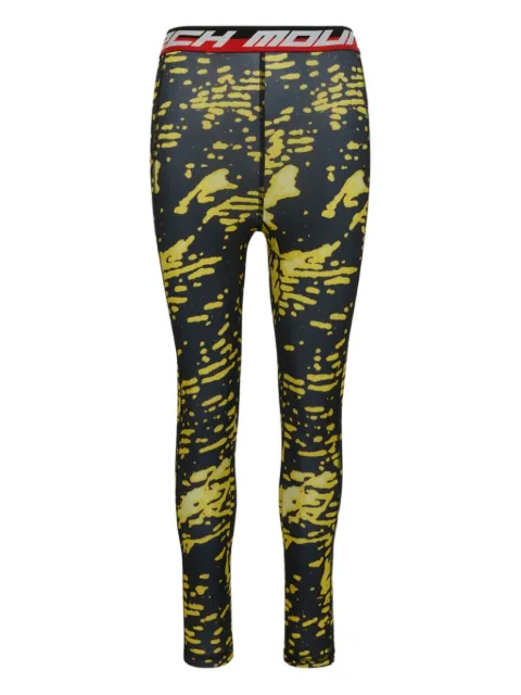 Aztech Mountain Next To Skin printed leggings Black AMW40042B