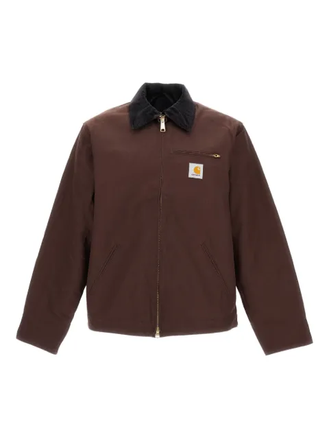 Carhartt WIP Detroit corduroy-collar jacket Brown I015264
