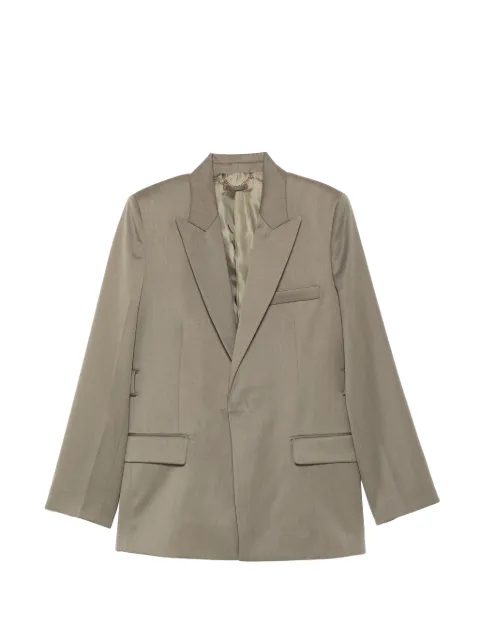 Victoria Beckham belted tailored jacket Green 1126WJK006909A
