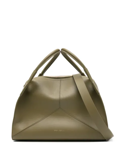 Victoria Beckham ThePlie logo-print tote bag Green B126AAC007198A