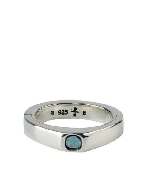 Parts of Four sterling silver Sistema diamond ring Silver 20017PABDIA