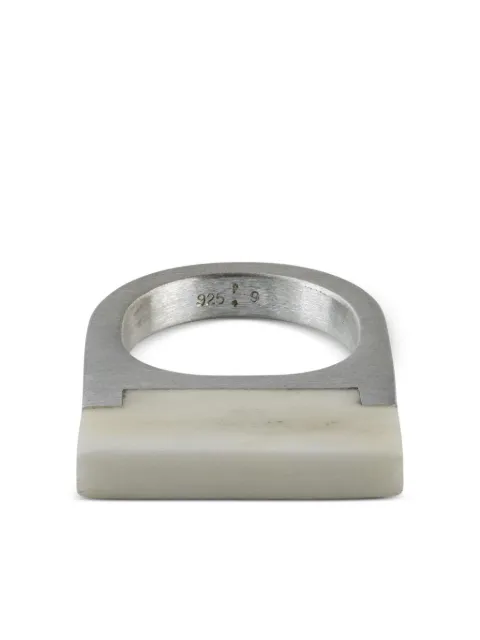 Parts of Four sterling silver ring Silver 16144MAMB