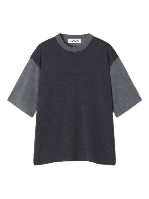 Lanvin crew-neck T-shirt Grey RMTS0017K073H25