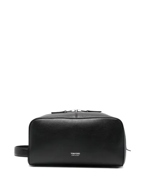 TOM FORD leather wash bag Black Y0422LGO066S
