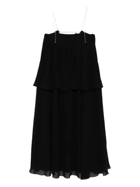 Chloé open-back maxi dress Black CH26SRO03002