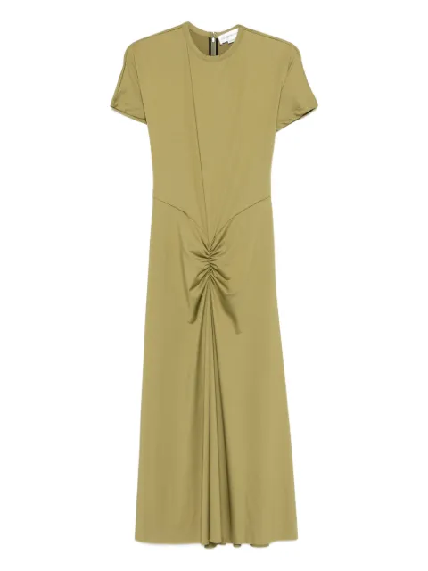 Victoria Beckham Blaire short-sleeve midi dress Green 1325JDR006476A