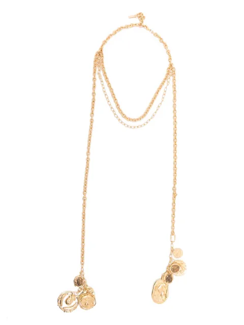 Chloé The Chloé Medals coin-pendant necklace Gold CH26SJN23CB7