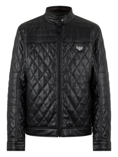 Philipp Plein padded zip-up jacket Black LAECMRB3075PTE003N