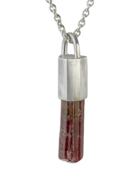 Parts of Four talisman chain necklace Silver K440MARBL
