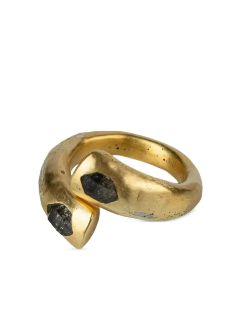 Parts of Four Druid quartz ring Gold E170112AGHER