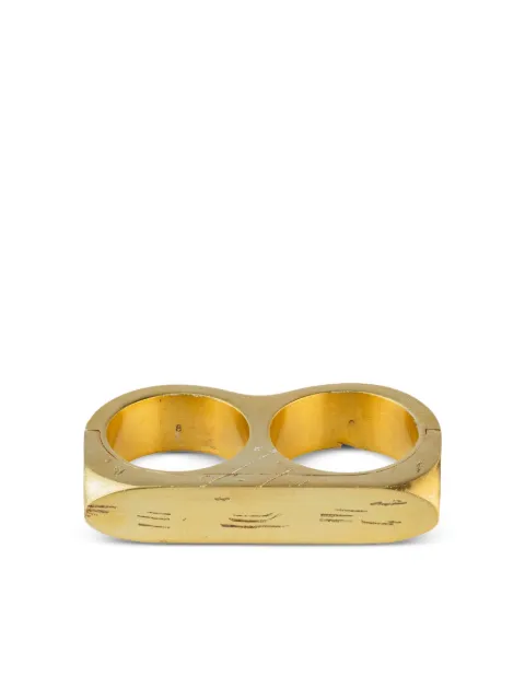 Parts of Four Sistema double ring Gold 10017AGAAG