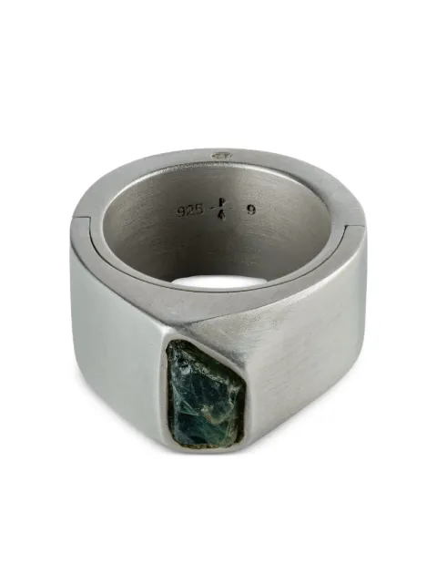 Parts of Four sterling silver Sistema sapphire ring Silver 23015DASAP